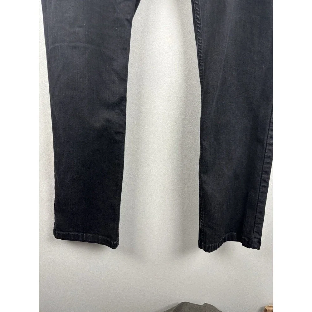 Mugsy Jeans Mens Black Denim Stretch Performance Squid Ink FLX3NSQ-35x30